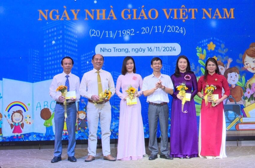  Cấp học Mầm non thành phố Nha Trang gặp mặt kỷ niệm 42 năm Ngày Nhà giáo Việt Nam (20/11/1982 – 20/11/2024)