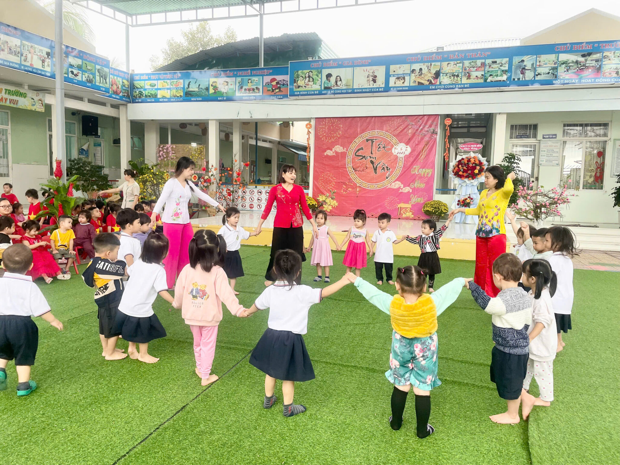 HOẠT ĐỘNG TRẢI NGHIỆM VỚI TRÒ CHƠI DÂN GIAN TRONG DỊP ĐÓN TẾT NGUYÊN ...