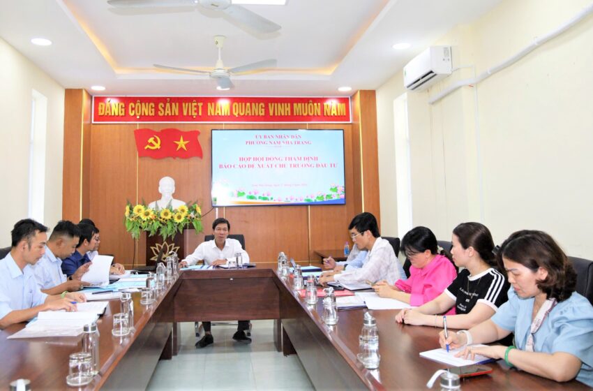  UBND PHƯỜNG NAM NHA TRANG THỐNG NHẤT ĐẦU TƯ 4 CÔNG TRÌNH, DỰ ÁN TRONG ĐÓ CÓ TRƯỜNG MẦM NON PHƯỚC THỊNH