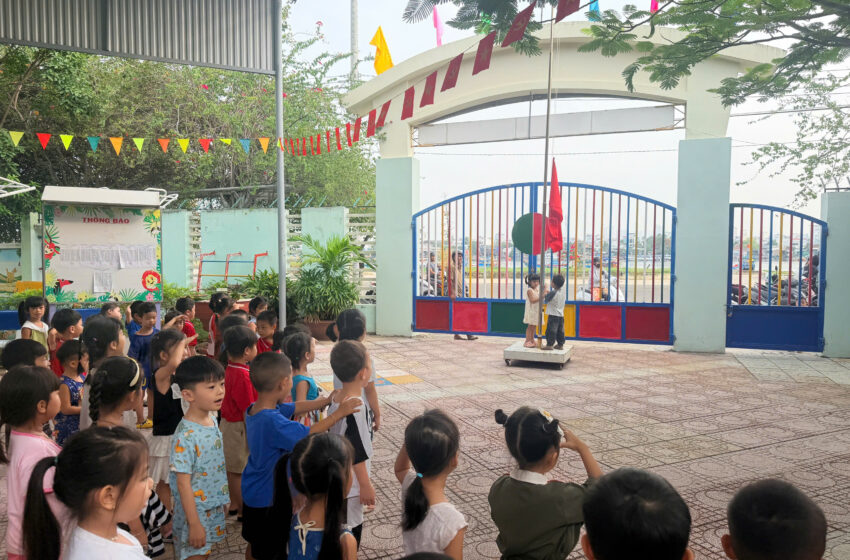  CHÀO CỜ ĐẦU THÁNG 9 – MỘT KHỞI ĐẦU ĐẦY YÊU THƯƠNG TẠI PHÂN HIỆU PHƯỚC THỊNH