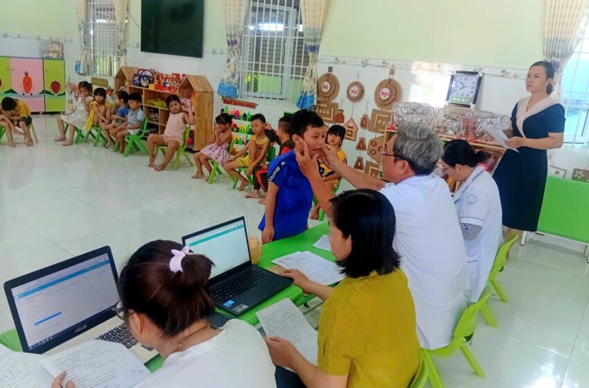  🌿 KHÁM SỨC KHỎE ĐẦU NĂM CHO CÁC BÉ 🌿